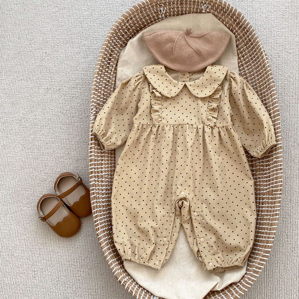 On Hand Corduroy Bodysuit in 9-12 months