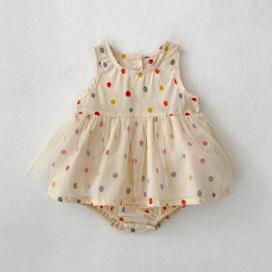 Mariella Polkadot Romper
