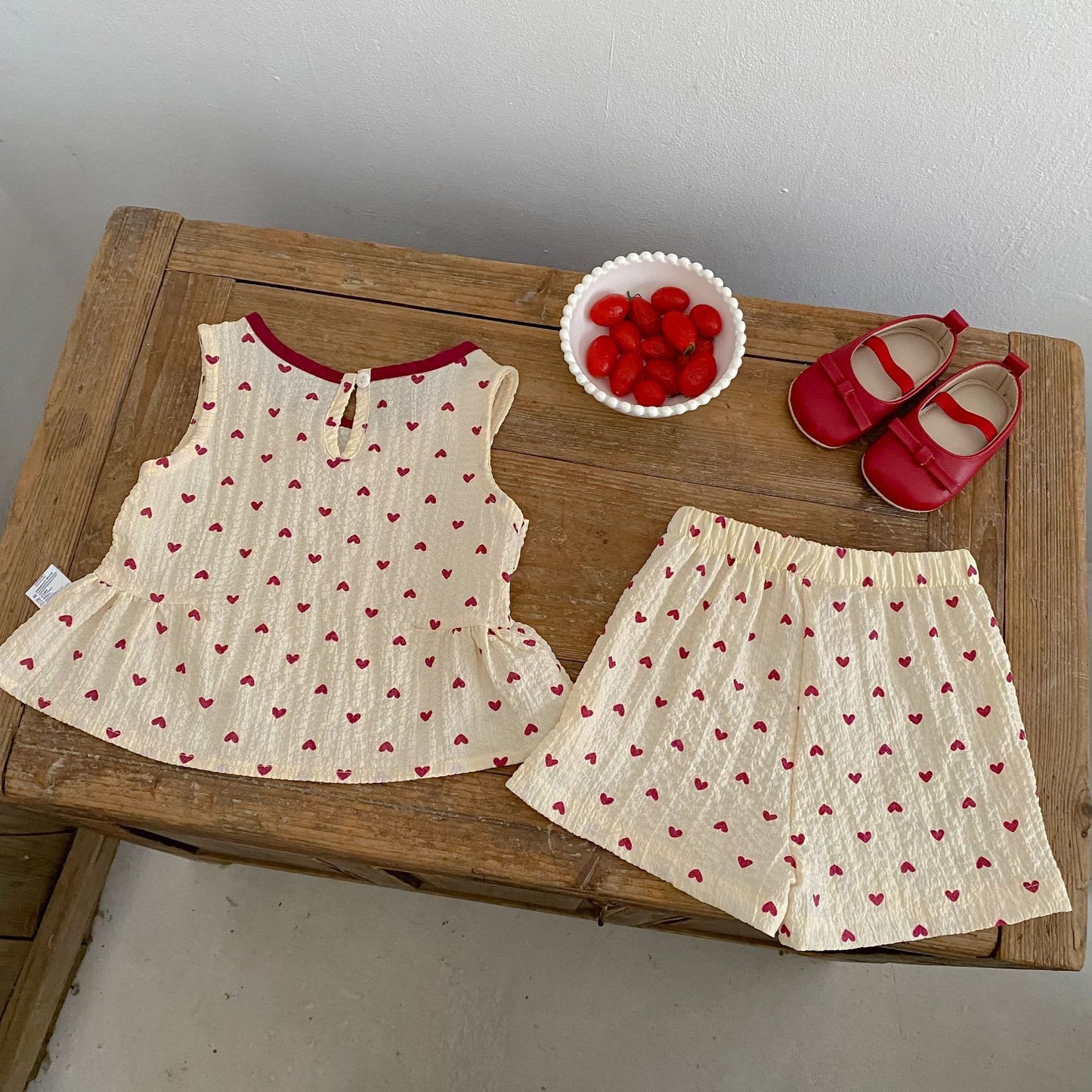 On Hand Blouse & Shorts