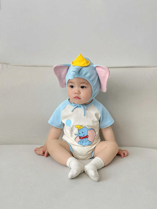 Preorder for Halloween Holiday Dumbo Romper & Hat