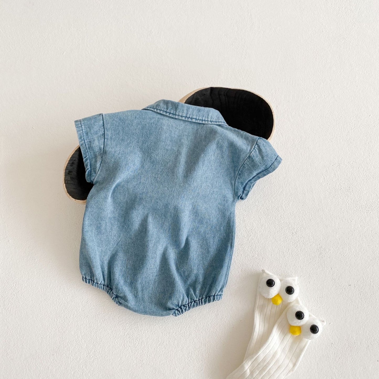 PREORDER MARCUS DENIM ROMPER INFANT BOYS