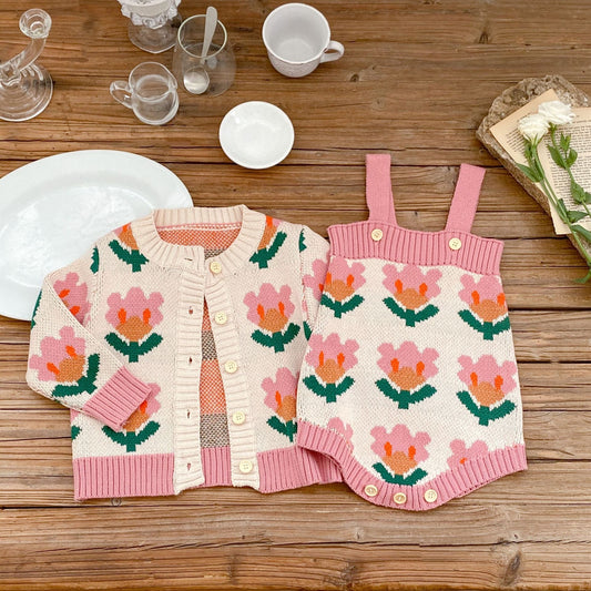 KNITS Zari Cardigan & Romper