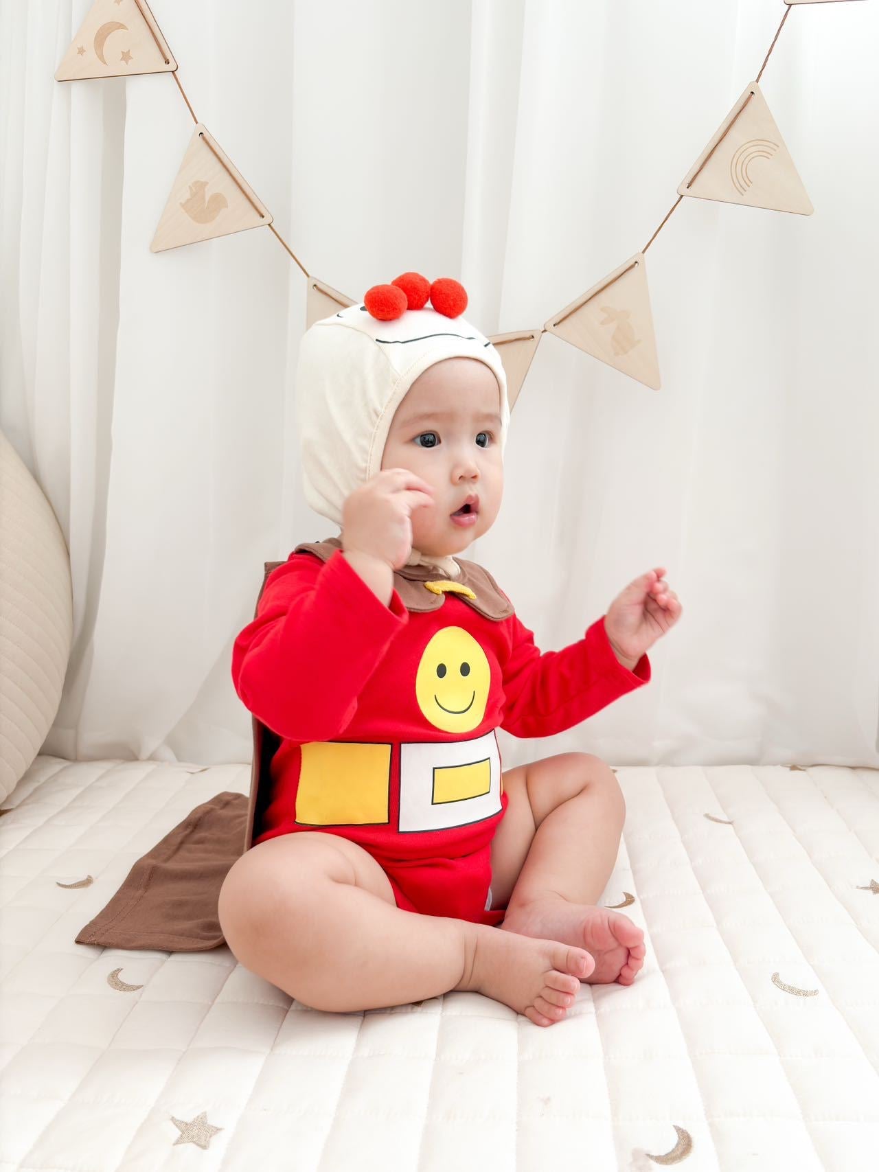 COSTUMES Superhero Romper, Cape & Hat