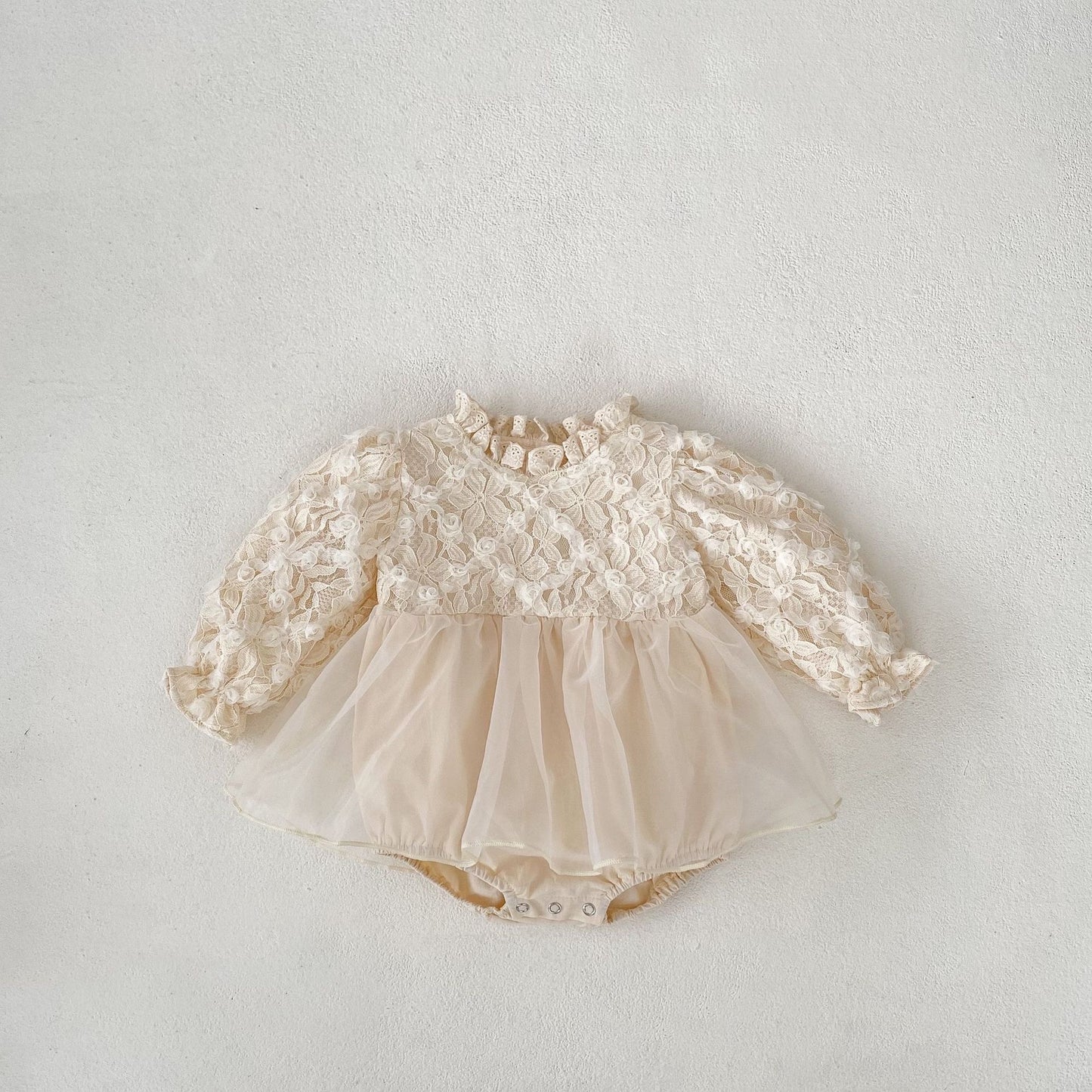 Preorder for Christening Blanca Romper