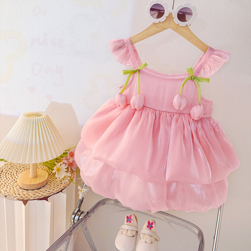 BLYTHE Organza Tulip Dress