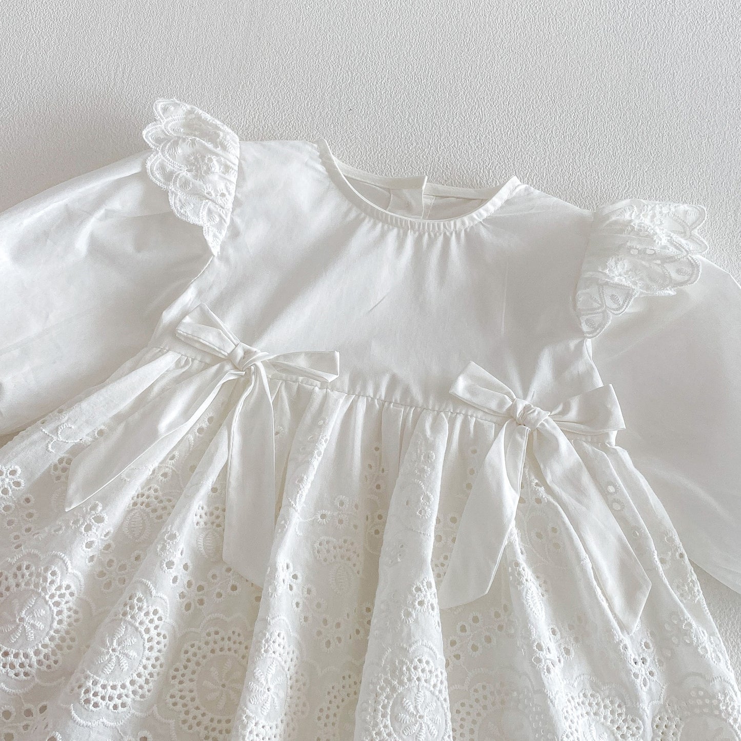 On Hand Cleo Christening Romper
