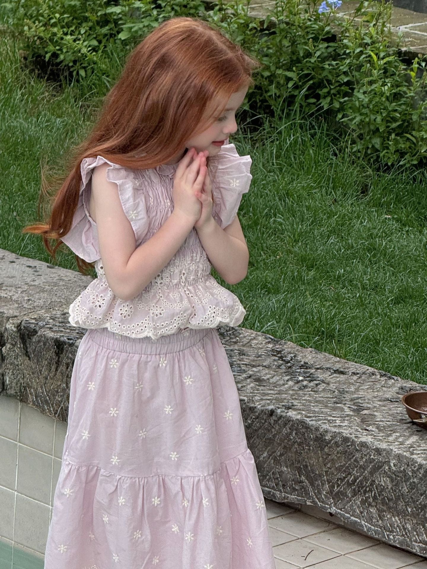PREORDER Darla Smocking Top & Skirt Sweetiekins Collection