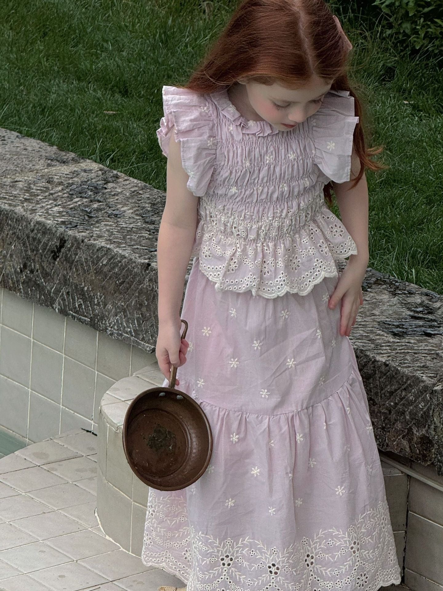 PREORDER Darla Smocking Top & Skirt Sweetiekins Collection