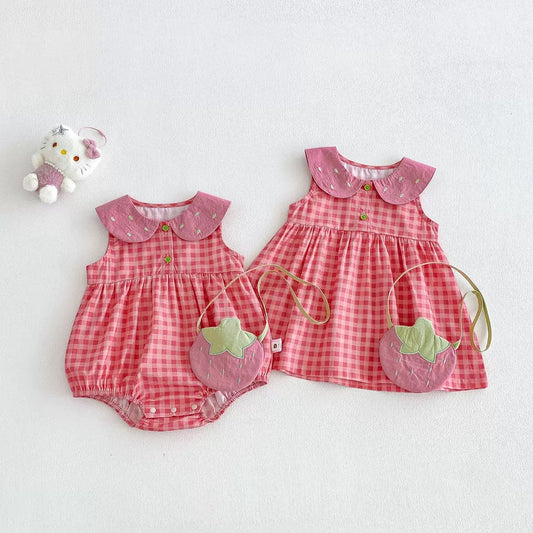 Preorder Infant Girls Watermelon Romper or Dress