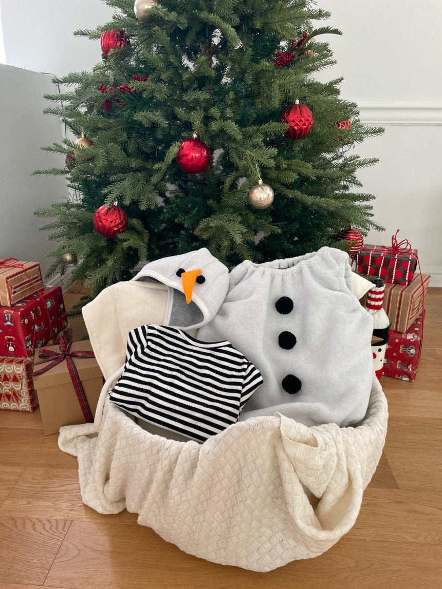 Preorder for Christmas Noel & Noelle Christmas Romper with Hat