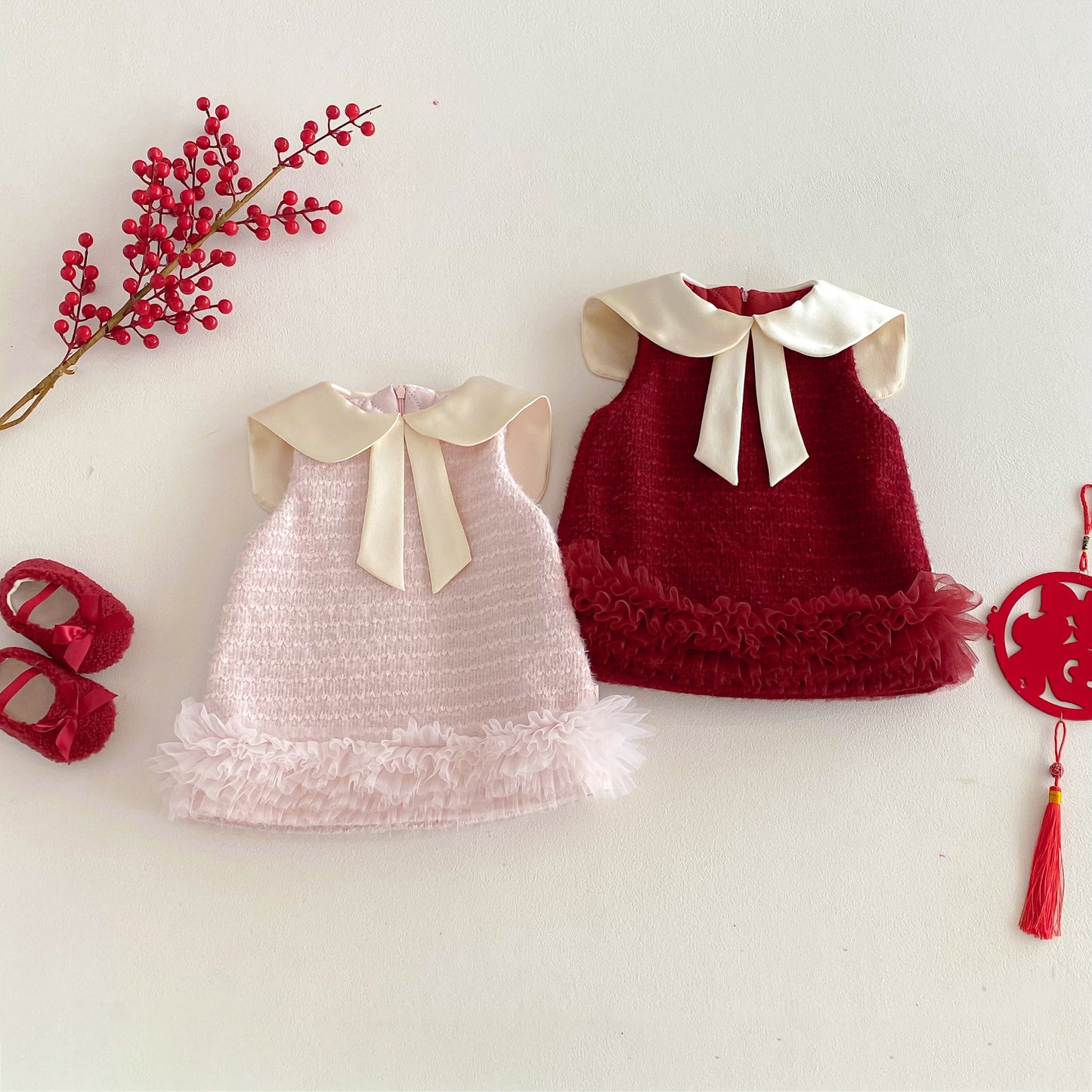 Preorder Infant to Toddler Earle Tweed Dress