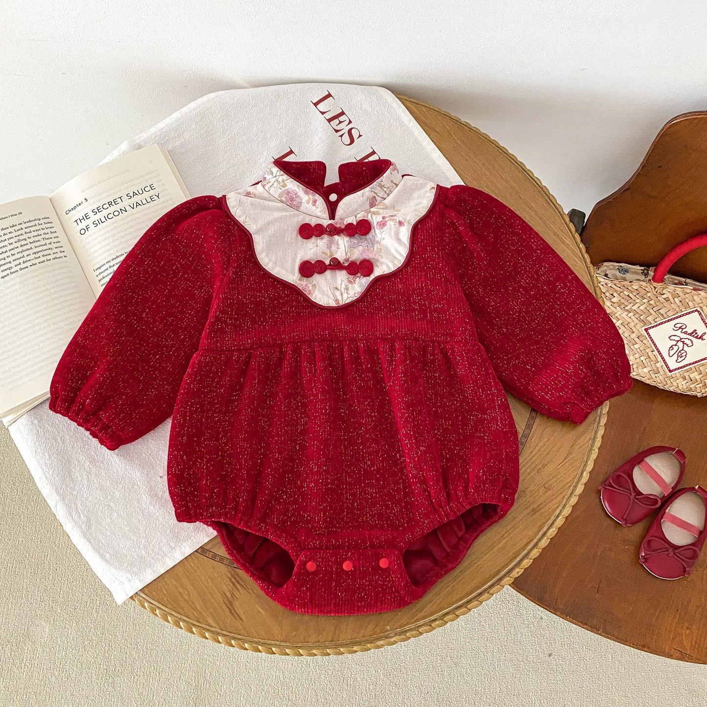 Chinese New Year Special Rosa Cheongsam Romper