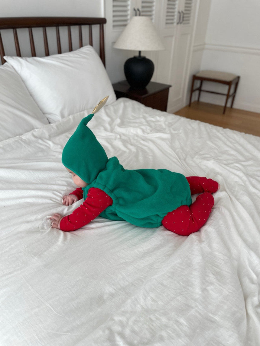Preorder for Christmas Noel & Noelle Christmas Romper with Hat