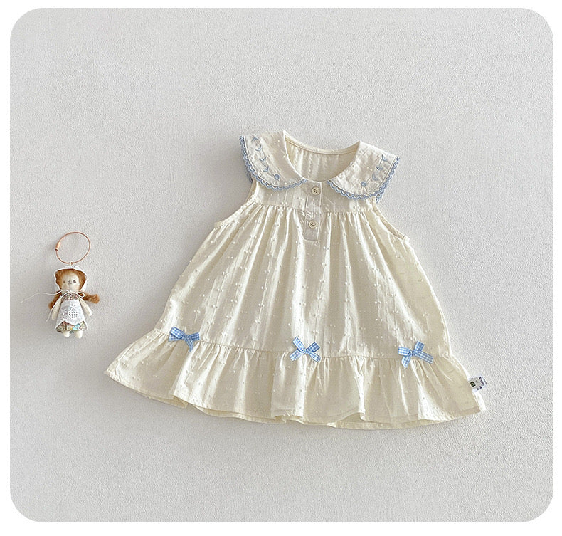 On Hand Enya Swiss Dot Dress