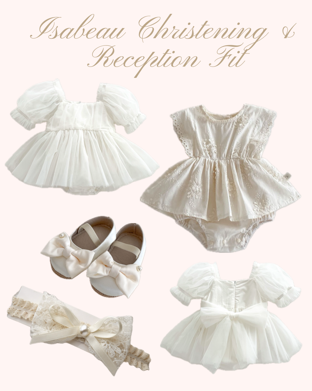 Preorder Isabeau Christening Bundle