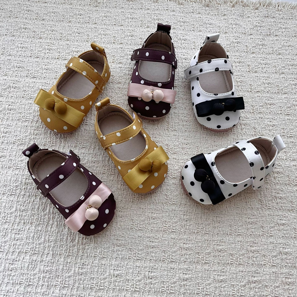 Preorder Baby Shoes Dolly Polkadot