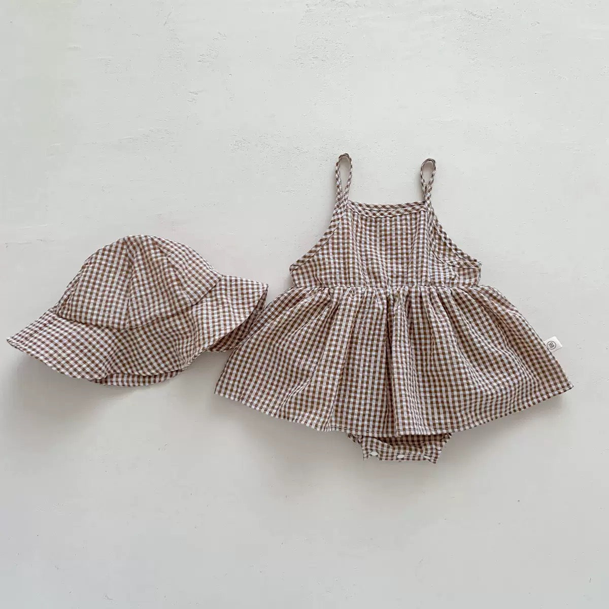 7.7 SALE for July Solene Romper & Hat