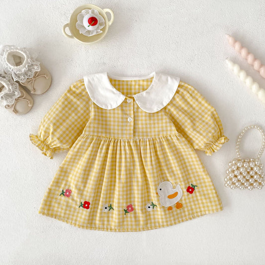 Preorder Infant Girls Daisy Ducky Dress