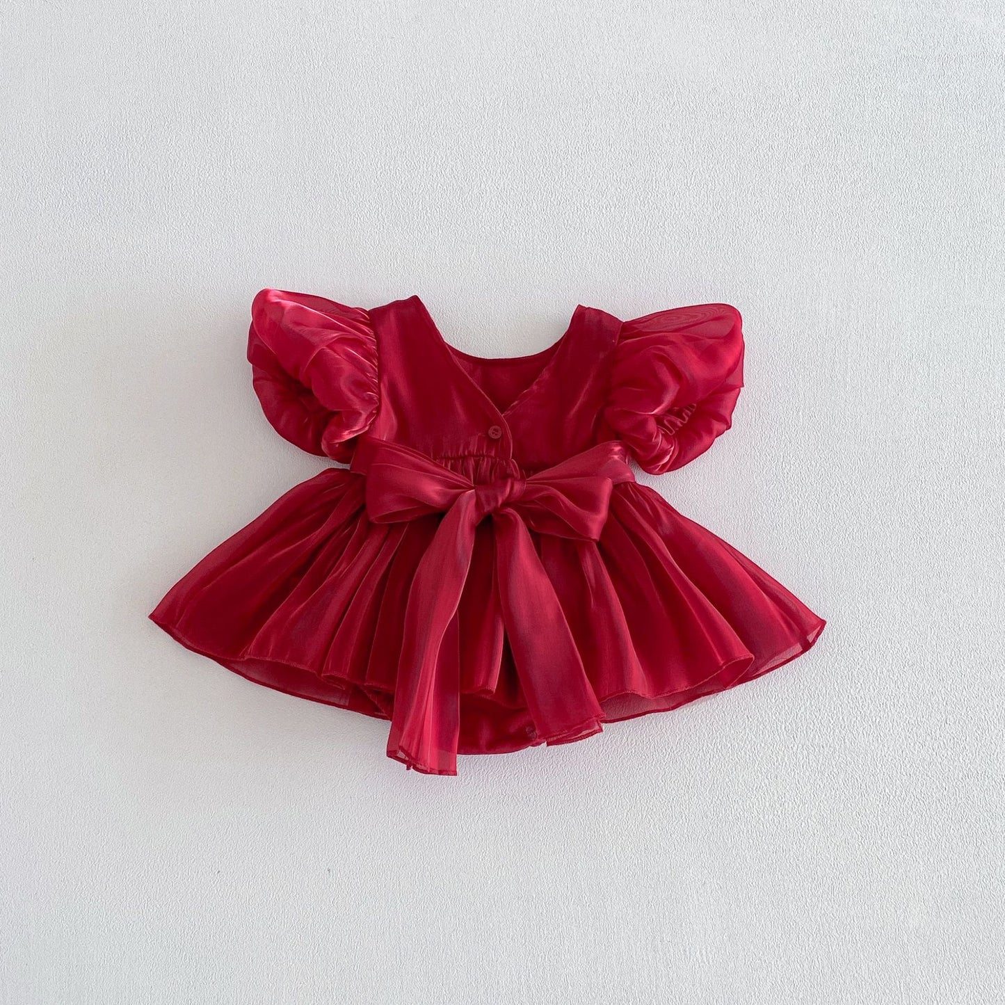 On Hand Audette Organza Romper