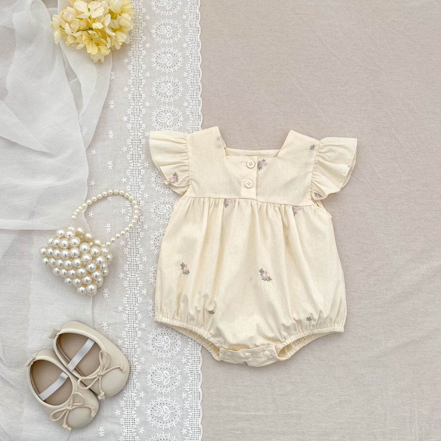On Hand Halle Romper 12-18 months