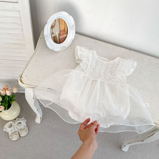 CHRISTENING Noelle Romper