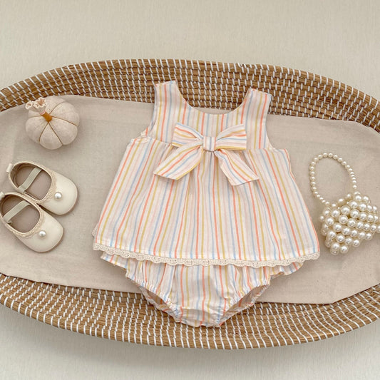 Preorder Infant Girls Darling Blouse and Bloomers