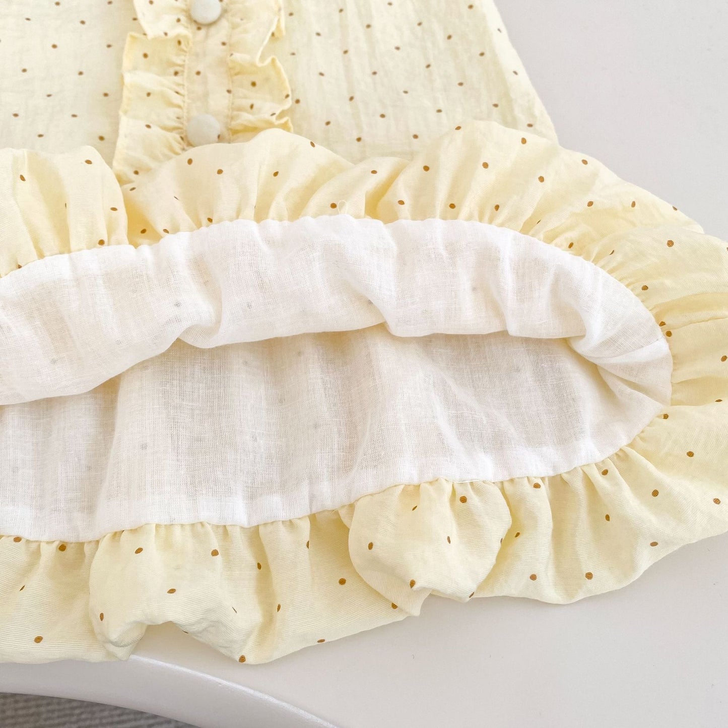 Preorder Infant Girls Callie Polkadot Romper