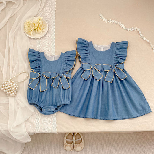 Preorder Twinning Dilly Romper or Dress