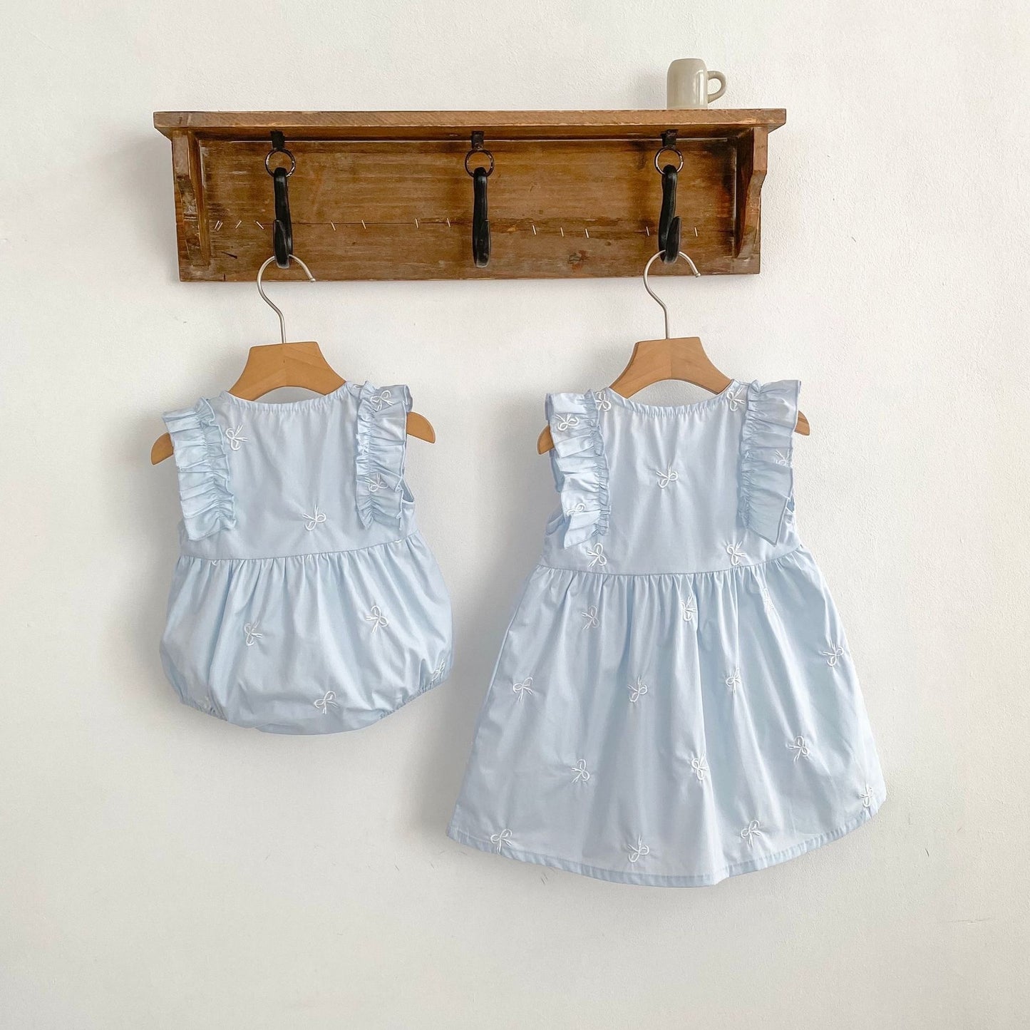 TWINNING FOR PREORDER Leigh Romper or Dress