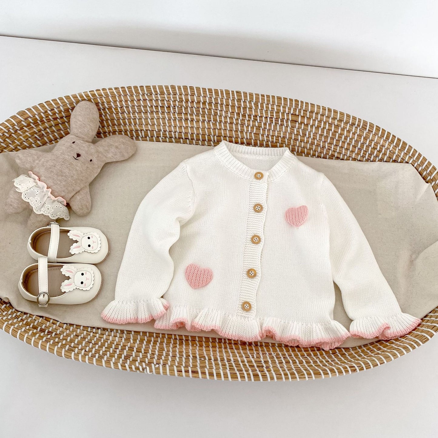 Preorder Infant Girls Adrianna Knit Cardigan