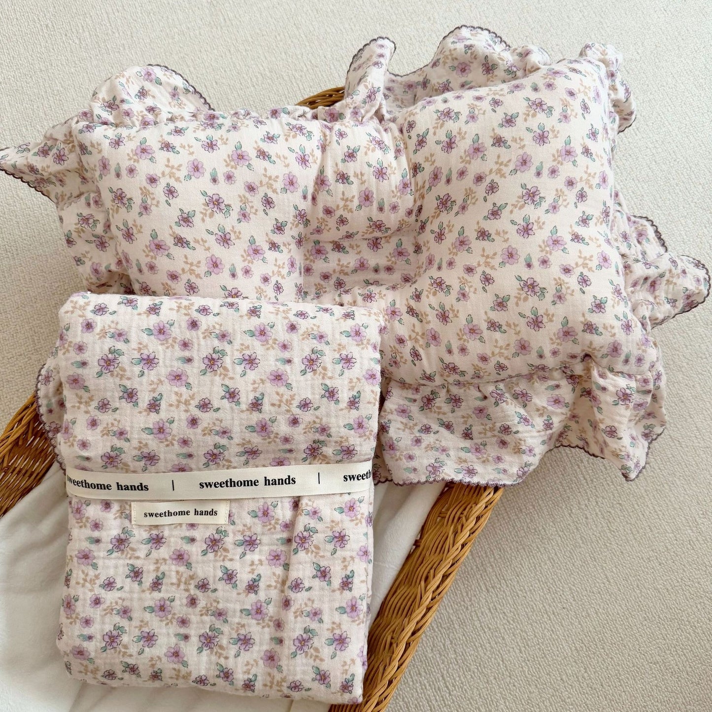 NURSERY Joyful Blooms Collection Blanket