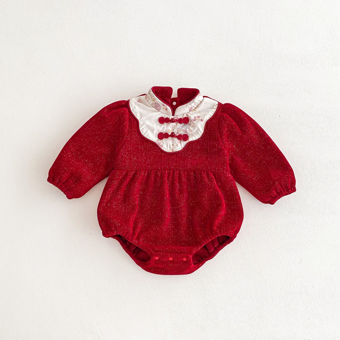 Chinese New Year Special Rosa Cheongsam Romper