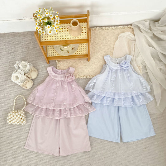 Preorder Girls Josette Blouse & Pants