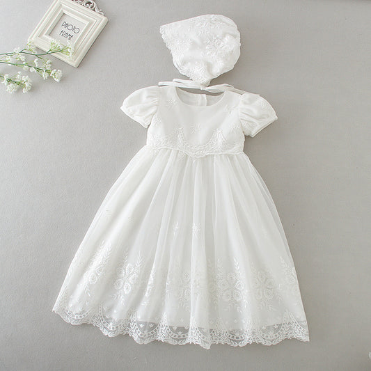 Christening for Preorder Solea Dress & Hat