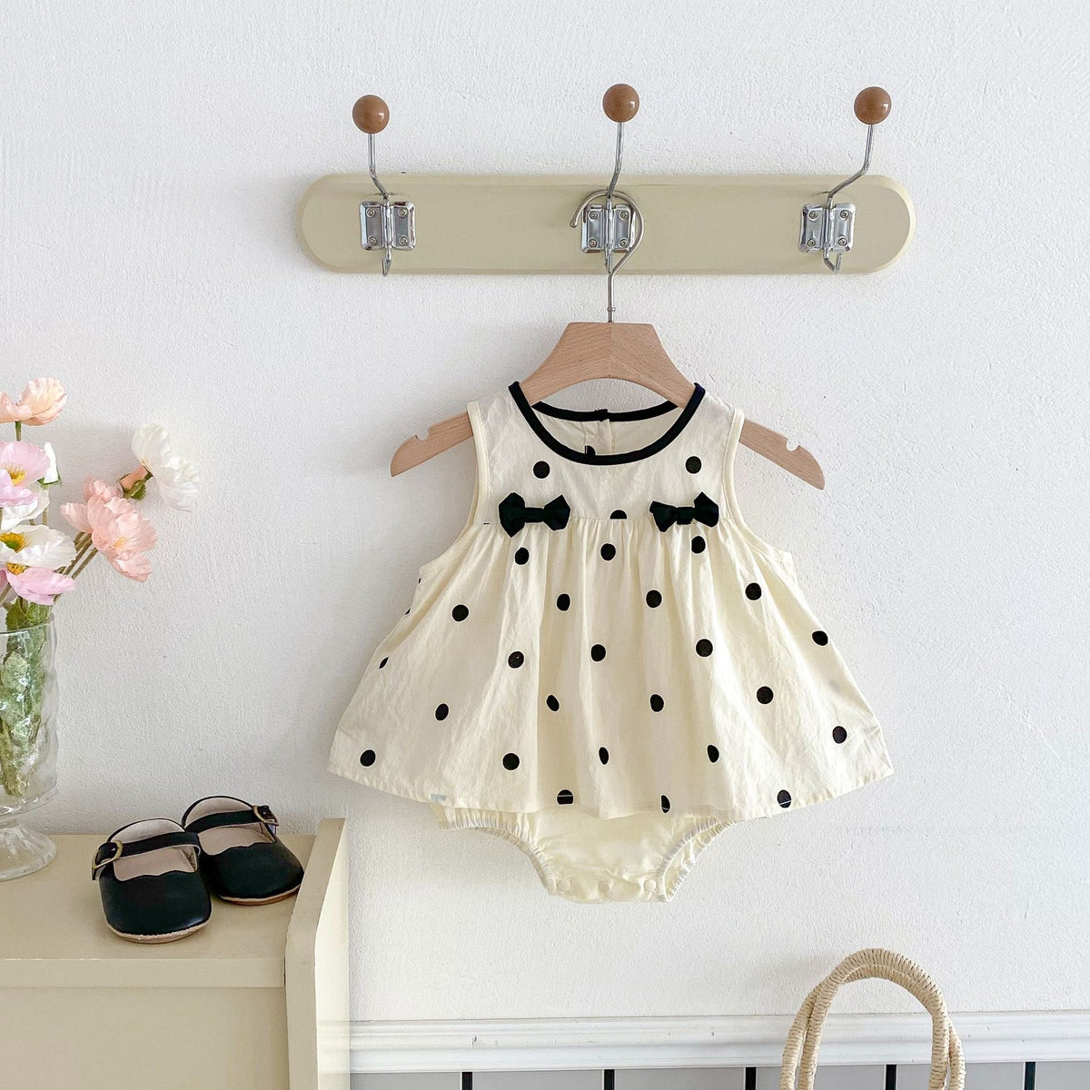 On Hand Andie Polkadot Romper