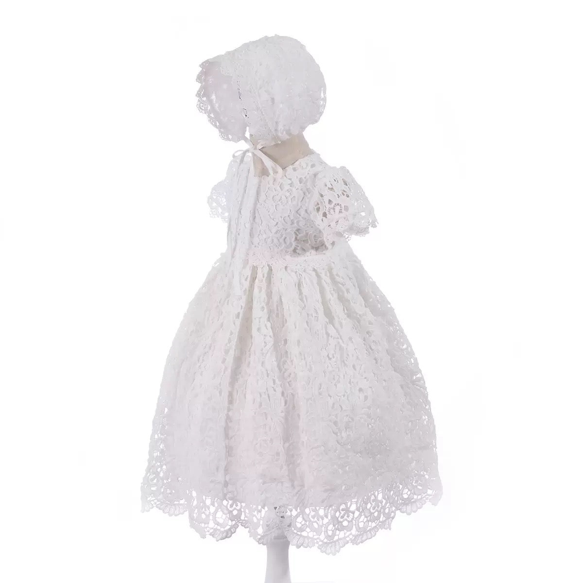 Christening for Preorder Ysabella Dress & Hat