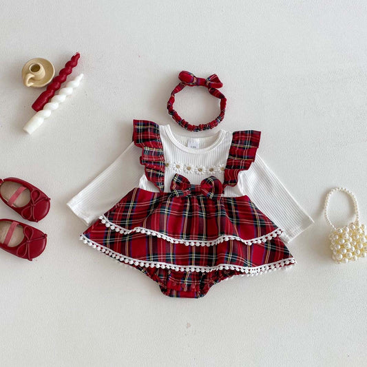 On Hand Nikki Romper & Headband in 3-6 months