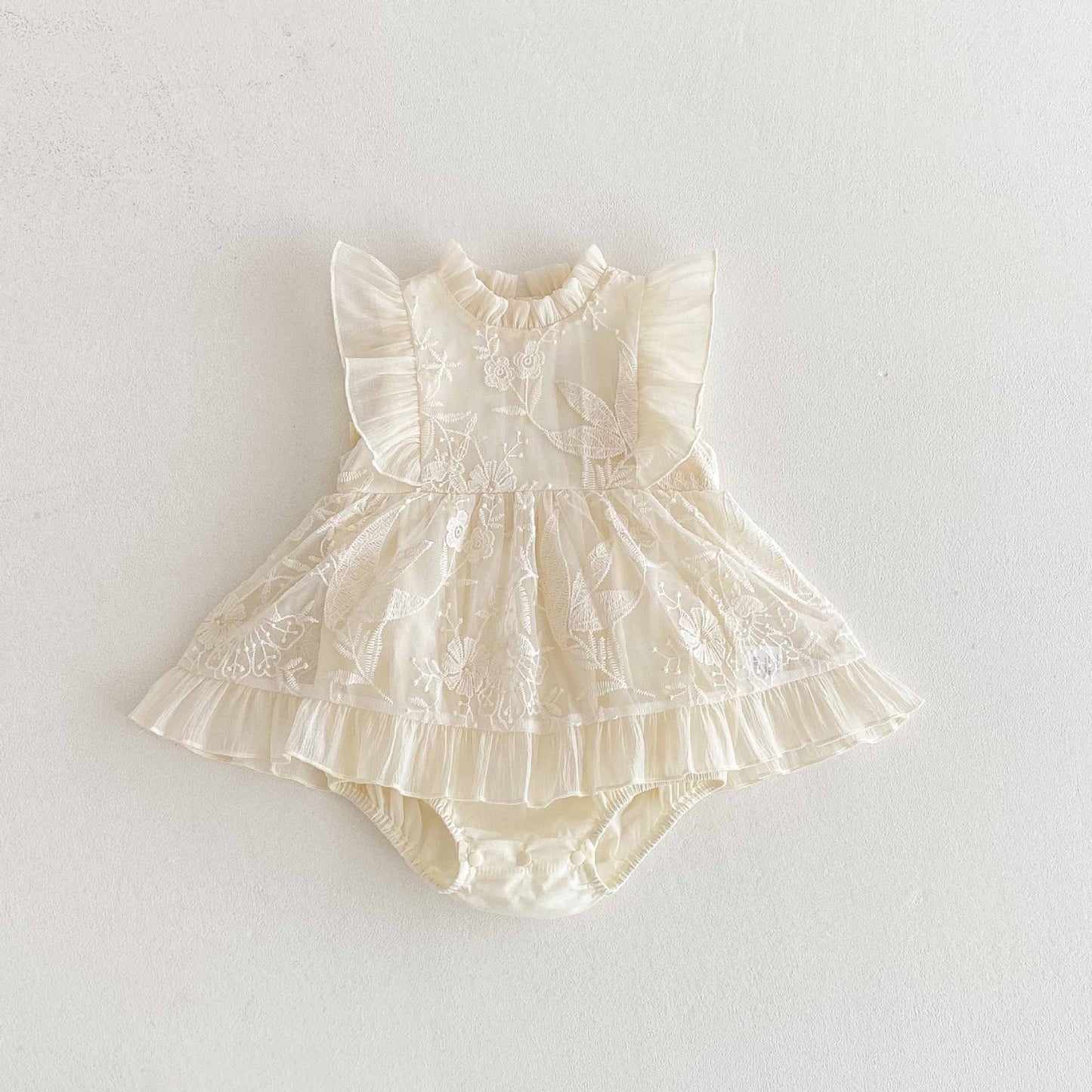 CHRISTENING for PREORDER Shiloh Romper