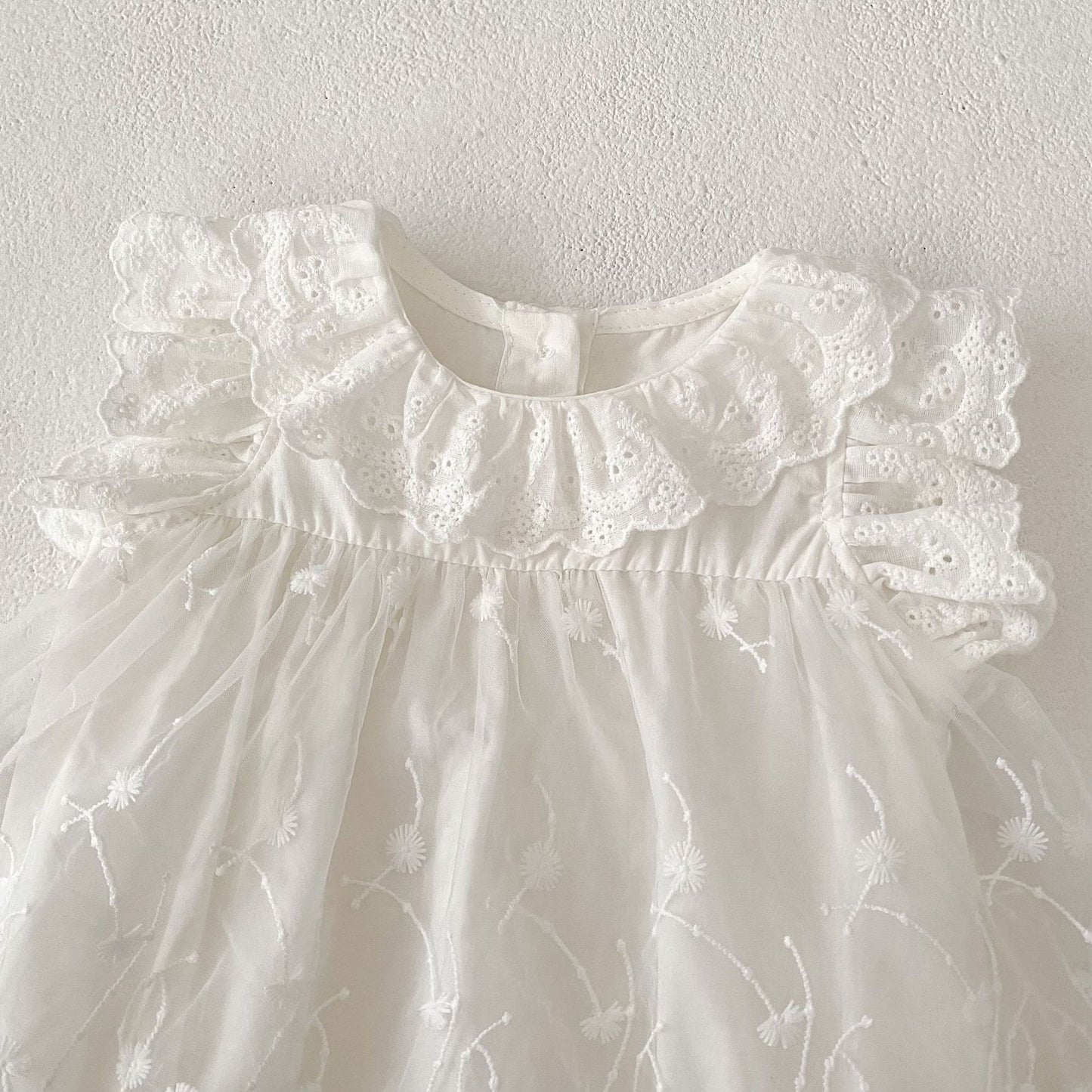 CHRISTENING Mahalia Romper