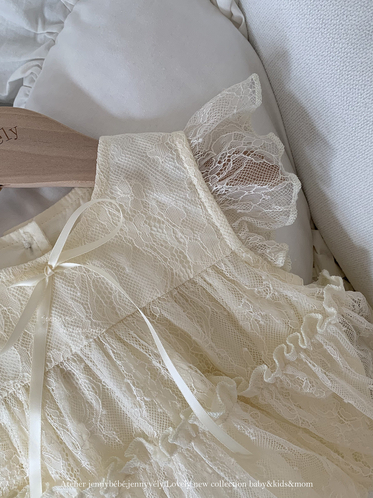 Preorder Infant Girls Morgan Christening Romper
