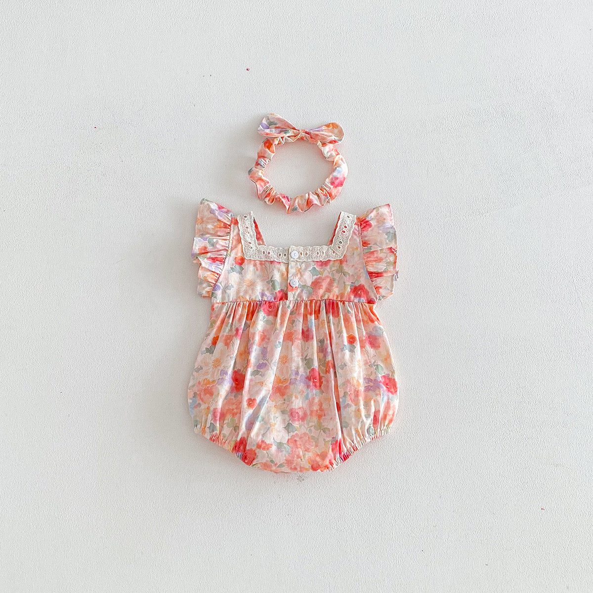 On Hand Maude Romper & Headband