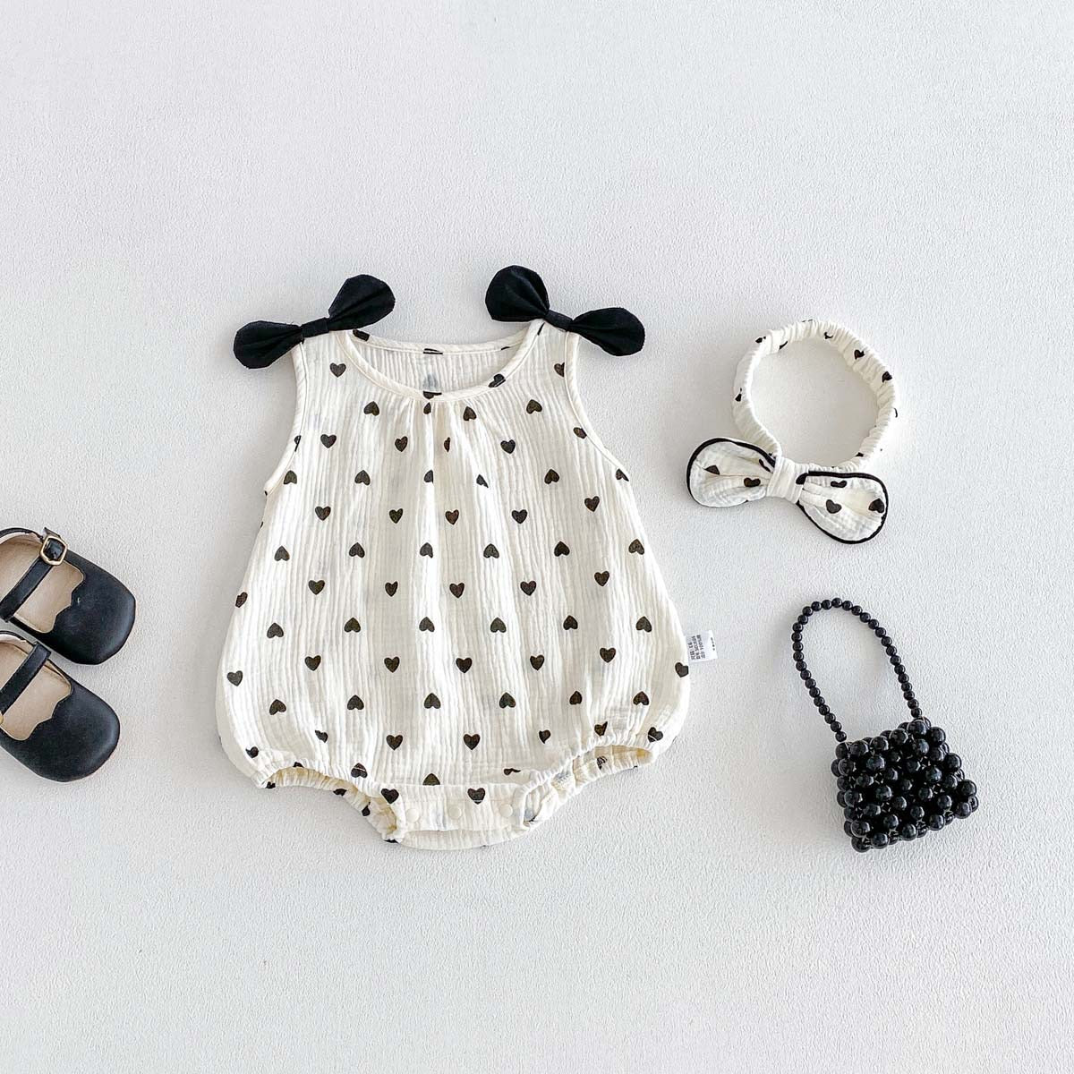 Preorder Infant Girls Cassia Romper & Headband
