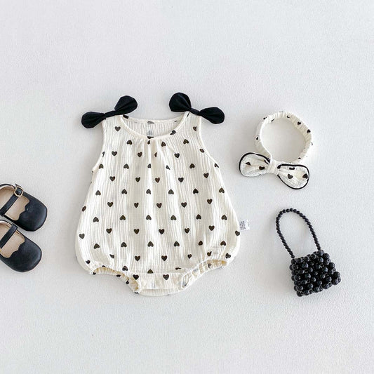 Preorder Infant Girls Cassia Romper & Headband