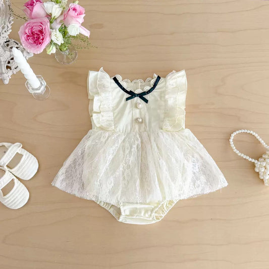 On Hand Kai Romper in 0-6 months