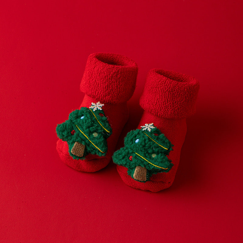CHRISTMAS PIECES Baby Booties