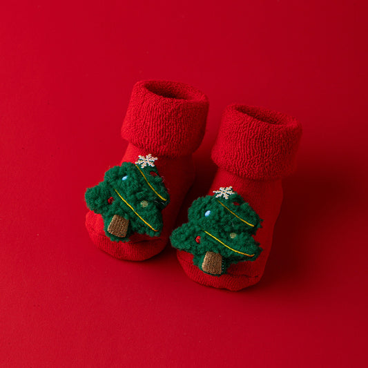 CHRISTMAS PIECES Baby Booties