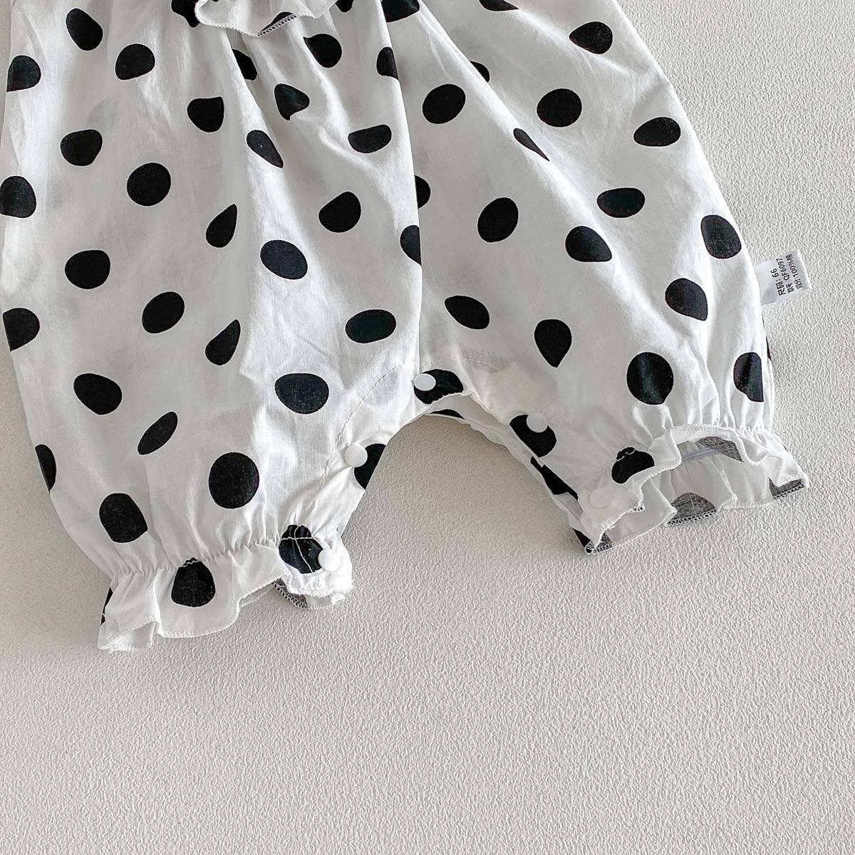 Preorder Infant Girls Jereme Polka Shortalls