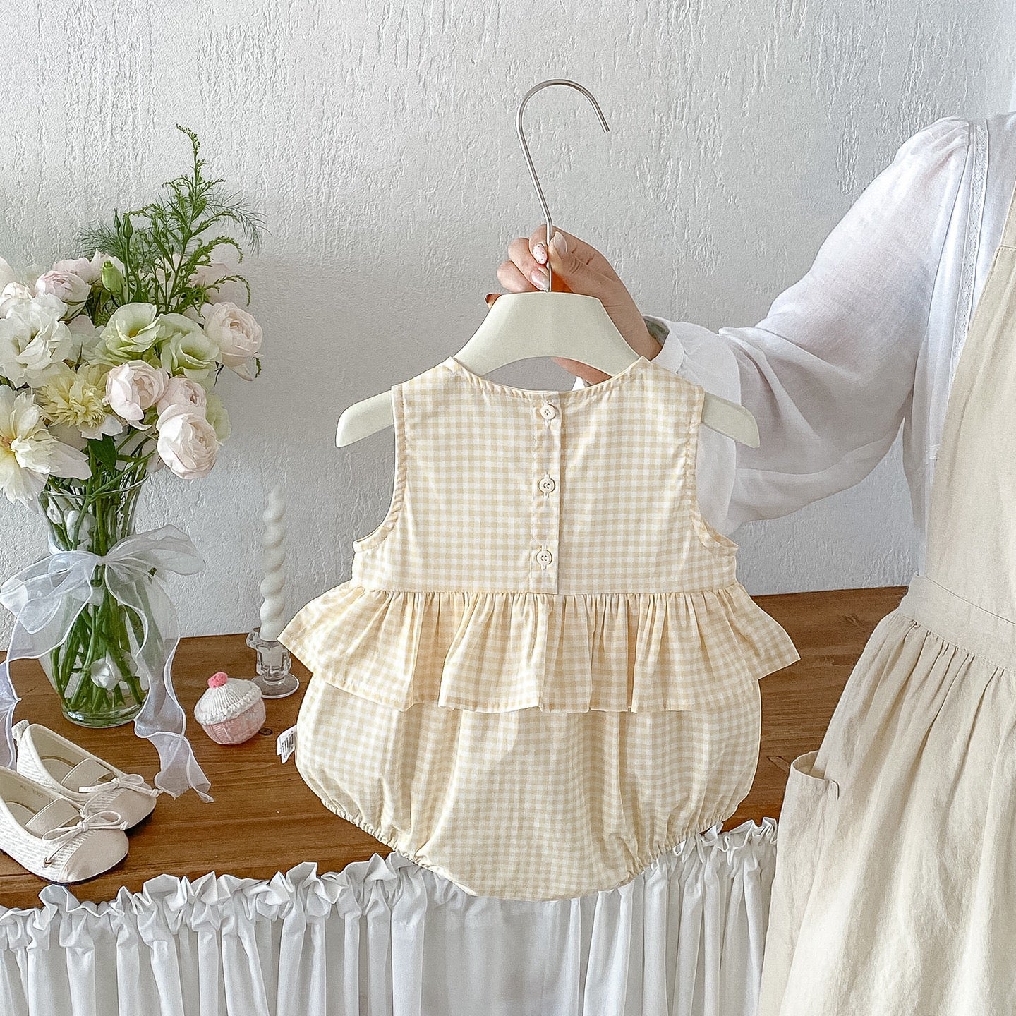 Preorder Infant Girls Reese Ice Cream Romper