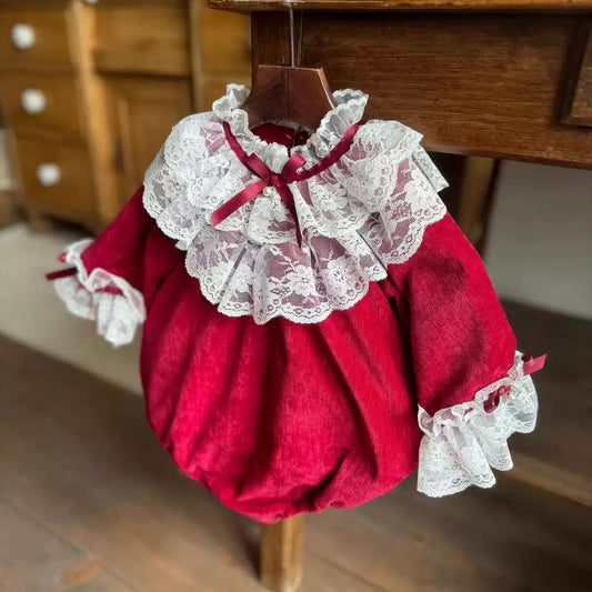 CHRISTMAS OOTD FOR PREORDER Gloria Romper