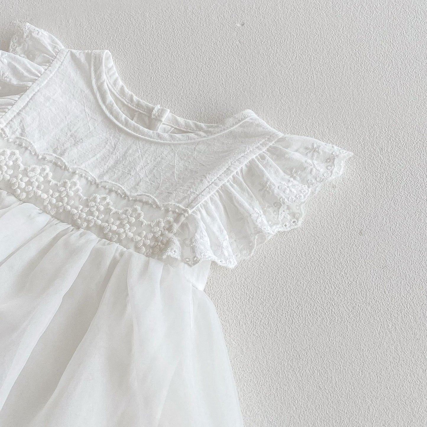 CHRISTENING Phoebe Romper